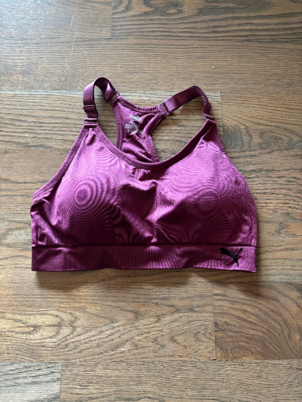 Puma Sports Bra Padded/Razorback Purple Size Large